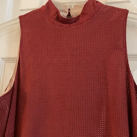 Rwish4u Rustic Red Sleeveless Dress - Picture 3 of 13